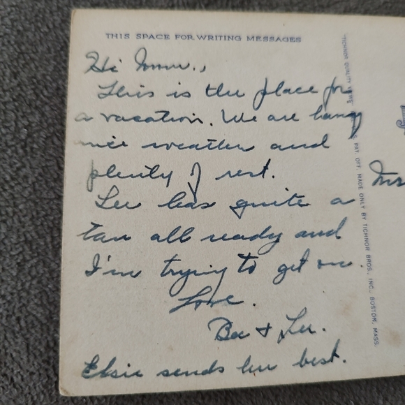 Stunning postcard depicts First Cliff from the Coast Guard Station in ScituateMA - Picture 6 of 8